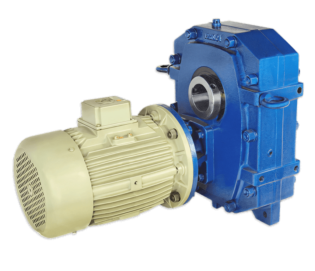Fenner Parallel Helical Gear Motor